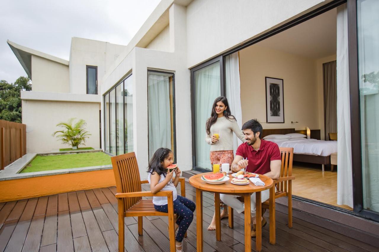 Hotel Hyatt Hyderabad Gachibowli Exterior foto